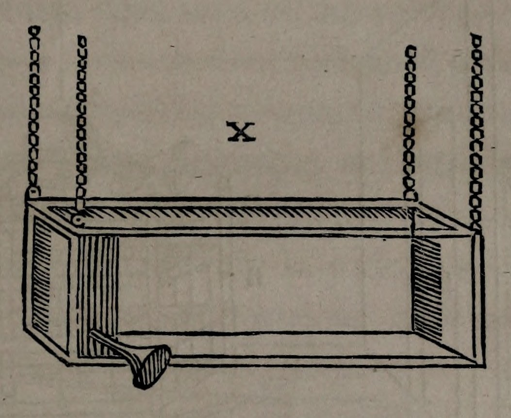 The first Invisible Girl apparatus; original engraving