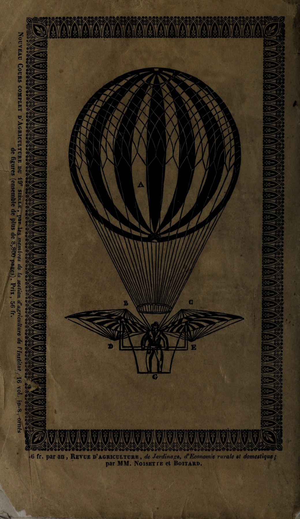 Original rear wrapper with balloon illustration and publisher advertisements