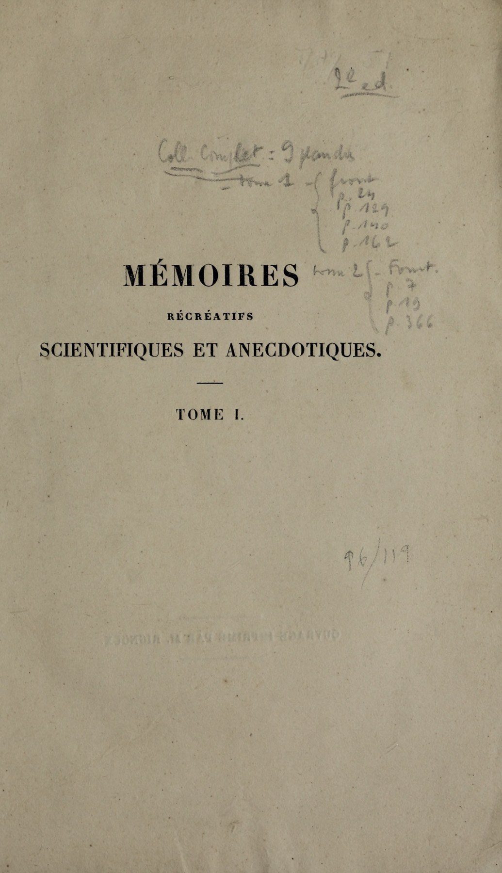 Original half-title page and ornament